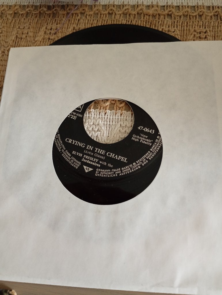 Elvis Presley - Crying in the chapel, Cd's en Dvd's, Vinyl Singles, Gebruikt, Verzenden, 7 inch, Pop