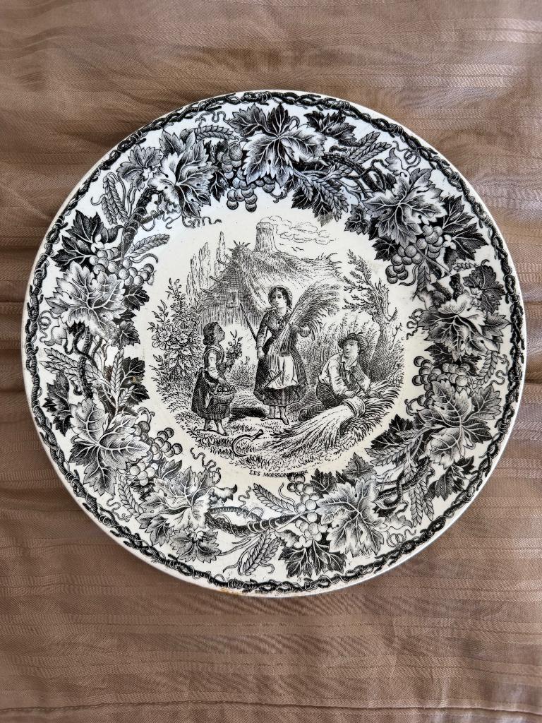 Antieke borden 4 stuks, Antiek en Kunst, Antiek | Servies los, Ophalen