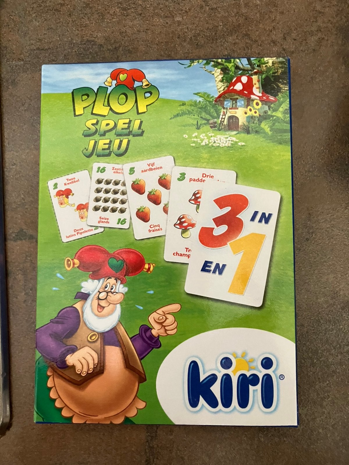 Kabouter Plop educatieve speelkaarten Studio 100 Plopsaland, Boeken, Ophalen of Verzenden, Nieuw, Overige niveaus, Nederlands