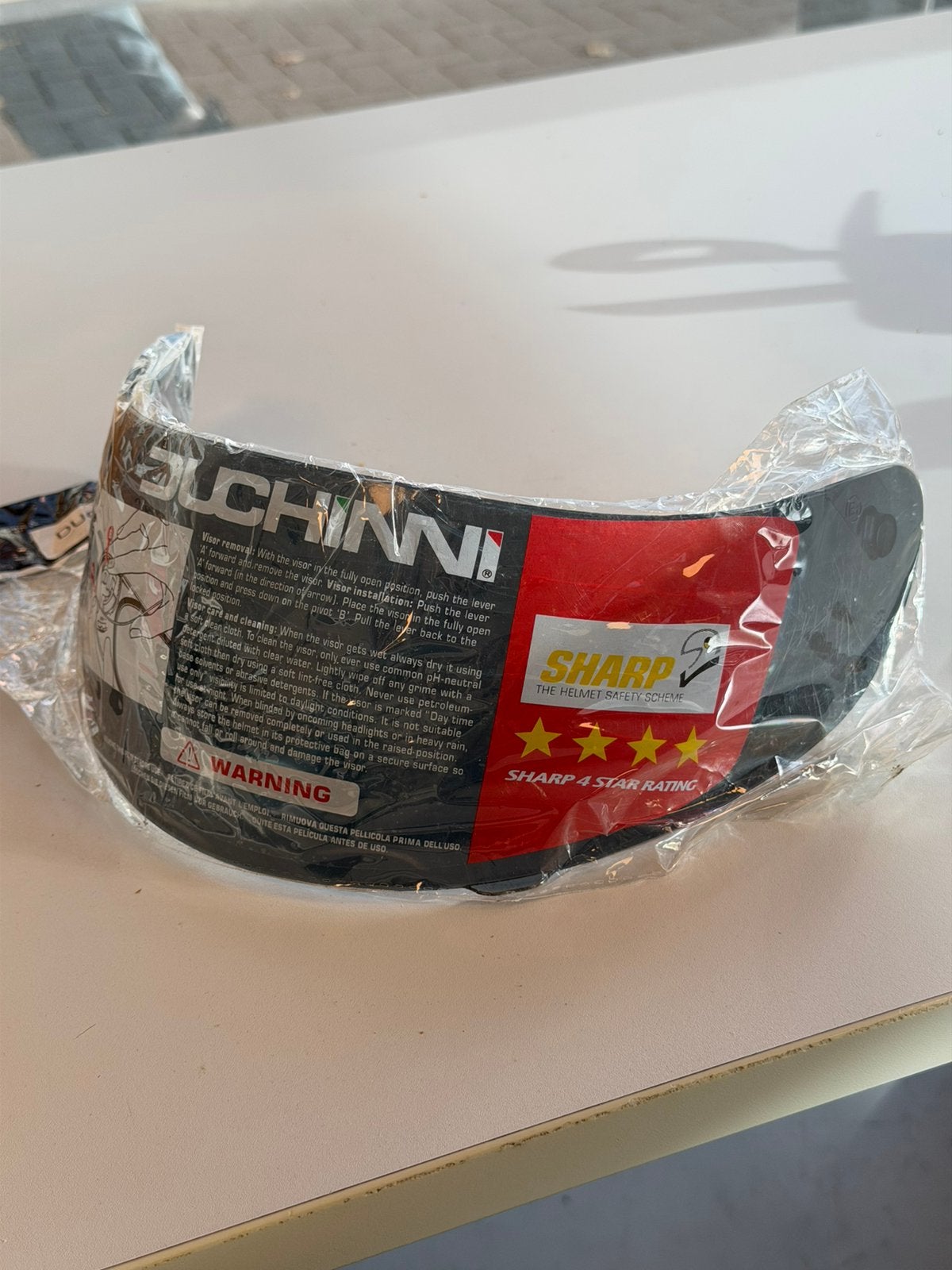 Casque Duchinni D701 Dark Smoke Visor V Series A New Smoked, Enlèvement ou Envoi, Neuf, avec ticket