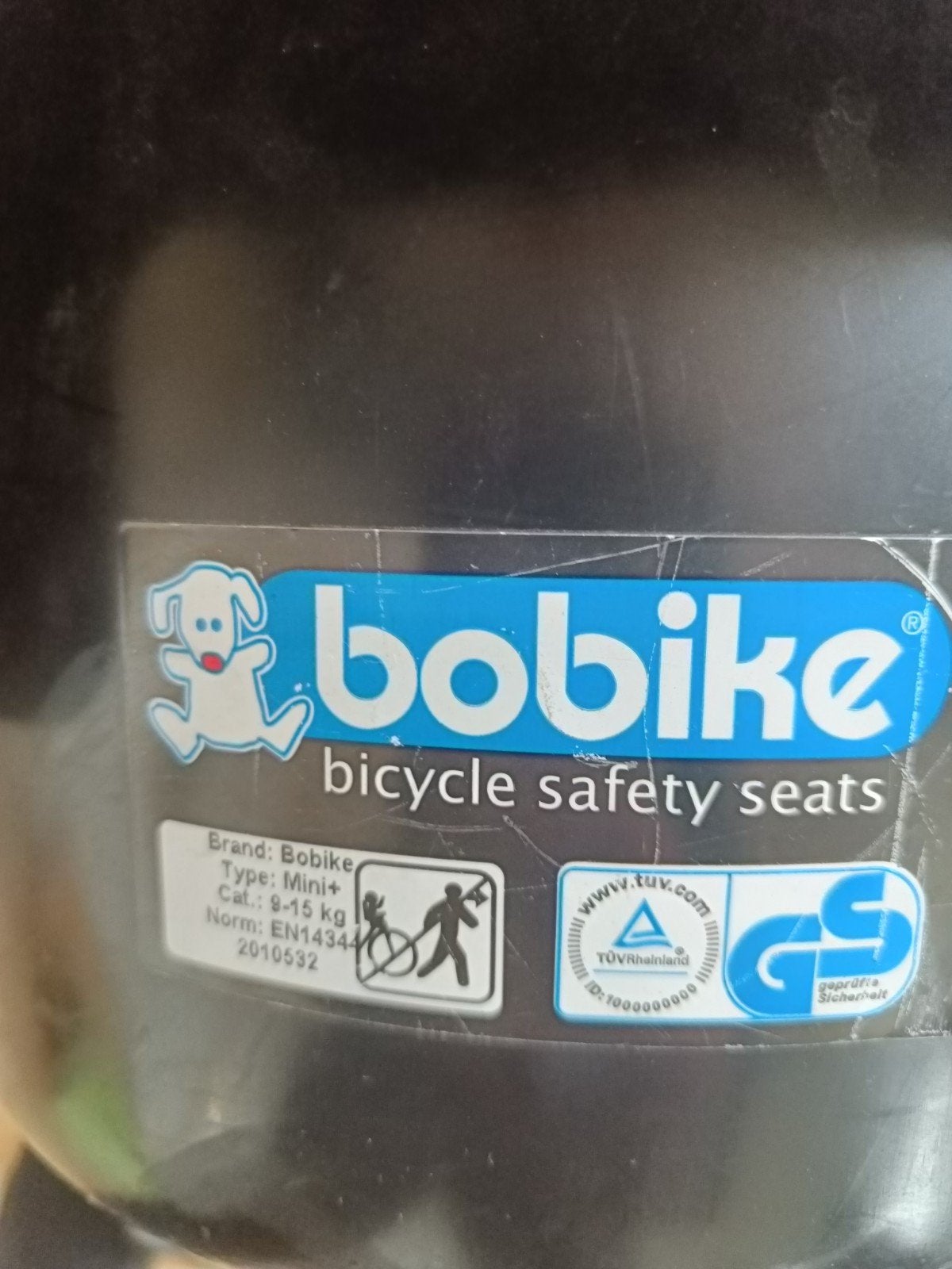 tof fietsstoeltje vooraan (Bobike), Ophalen, Voorzitje, Bobike, Gebruikt