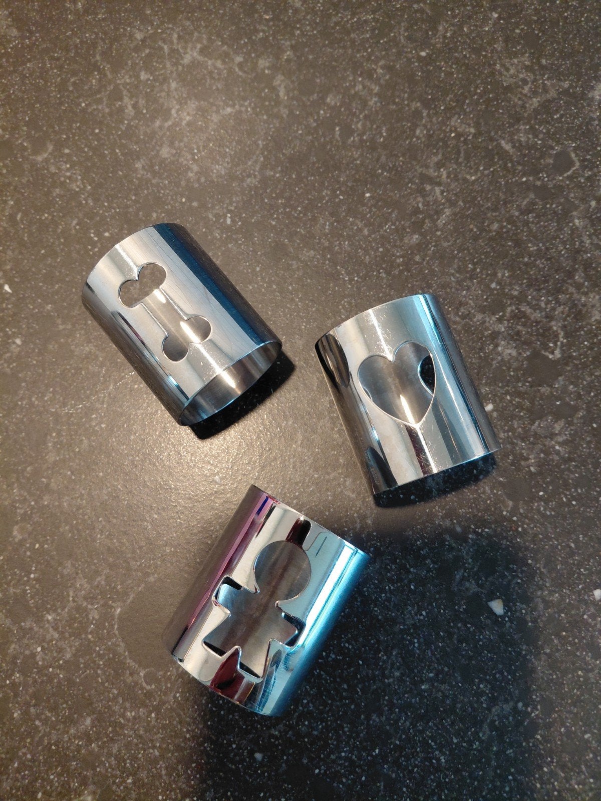 3 servetringen Alessi, Maison & Meubles, Cuisine | Casseroles & Poêles, Enlèvement