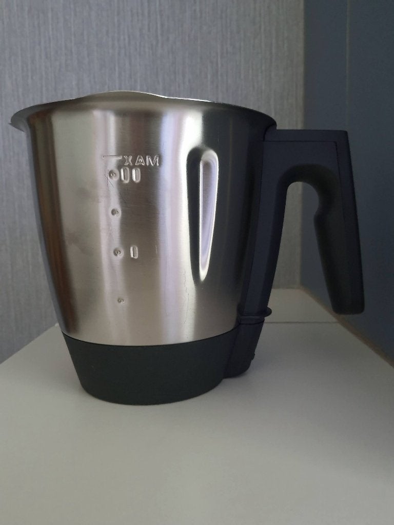 mengkom met mes voor monsieur cuisine édition plus, Elektronische apparatuur, Ophalen, Gebruikt, Vaatwasserbestendig