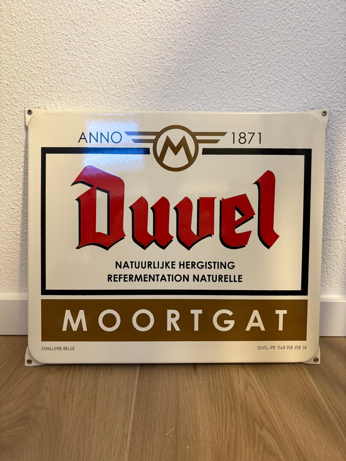 Duvel Moortgat Emaille Nieuw, Enlèvement, Comme neuf, Émail