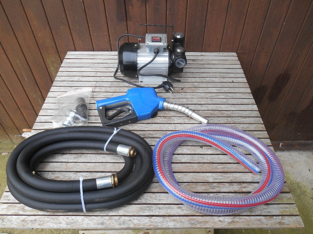 Dieselpomp en vatenpomp, Ophalen, Nieuw