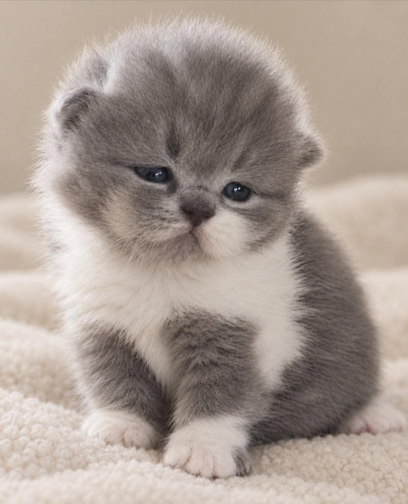 Brits Korthaar kittentjes, Meerdere dieren, Gechipt, 0 tot 2 jaar