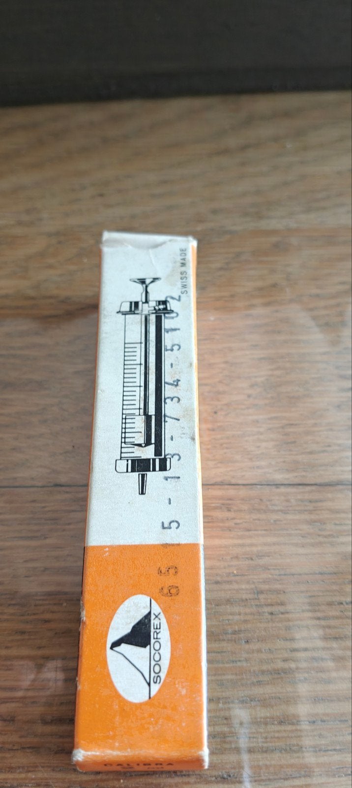 Seringue en verre Calibra de 2 ml. Parfait état, Collections, Objets militaires | Seconde Guerre mondiale, Envoi