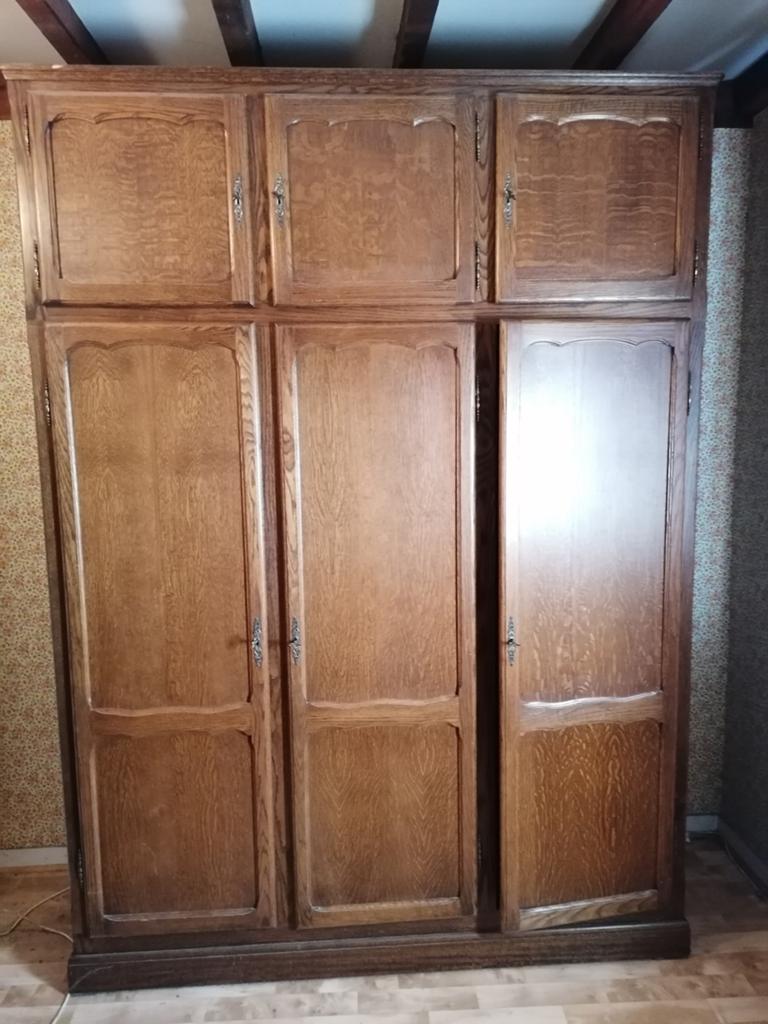 Garde robe bois 160x55, Ophalen