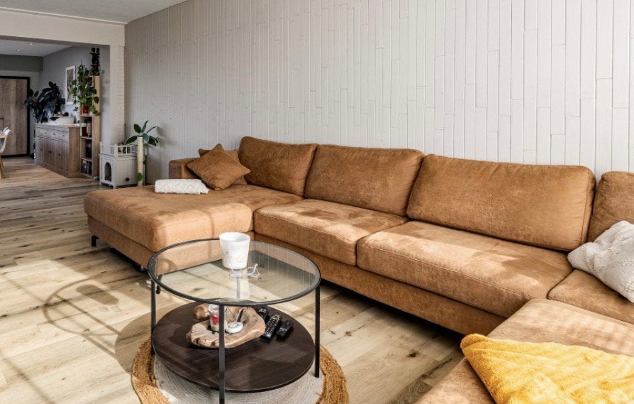 Très grand Canapé en U comme meuf, Maison & Meubles, Enlèvement, Comme neuf