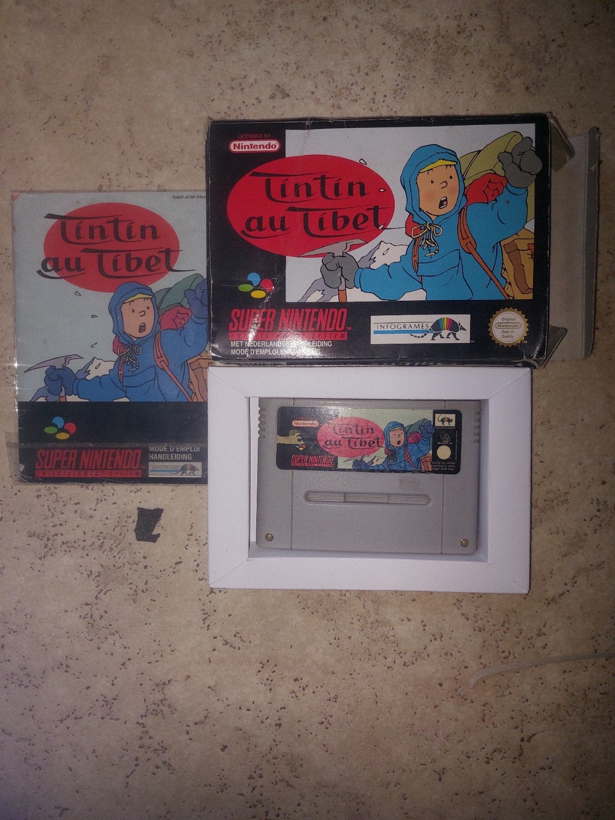 originele, in goede staat : Tinnen au Tibet( Fah), Games en Spelcomputers, Avontuur en Actie, Gebruikt, 1 speler, Eén computer