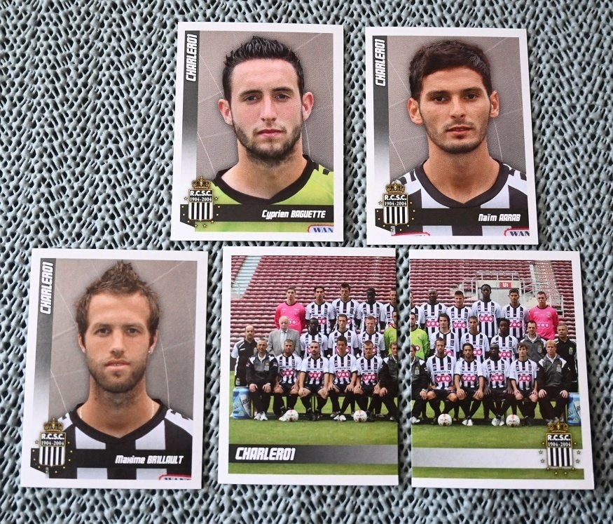 Autocollants Panini Football 2011 RCS Charleroi/23, Collections, Envoi, Neuf, Affiche, Image ou Autocollant