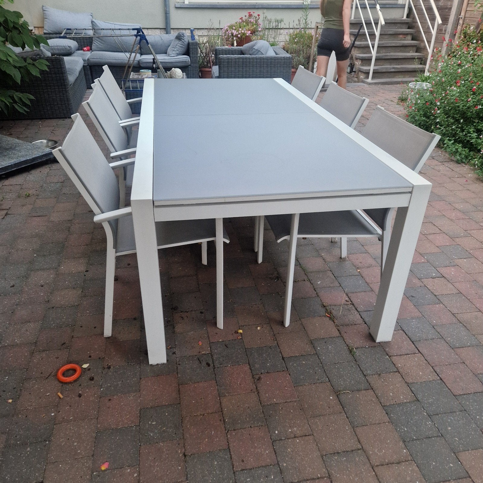tuinset jati & kebon, Ophalen, Gebruikt, Aluminium, Tuinset