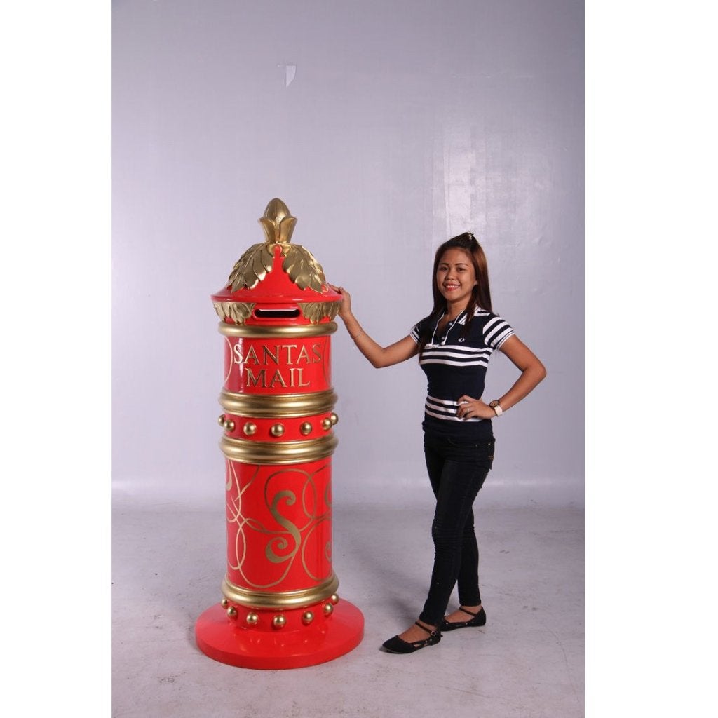 Boîte aux lettres du Père Noël — 166 cm - Père Noël, Enlèvement, Neuf