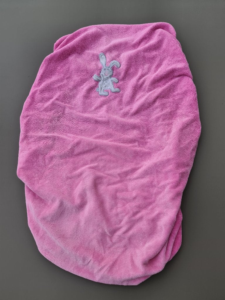 roze hoes verzorgingskussen, aankleedkussen, Kinderen en Baby's, Ophalen, Zo goed als nieuw