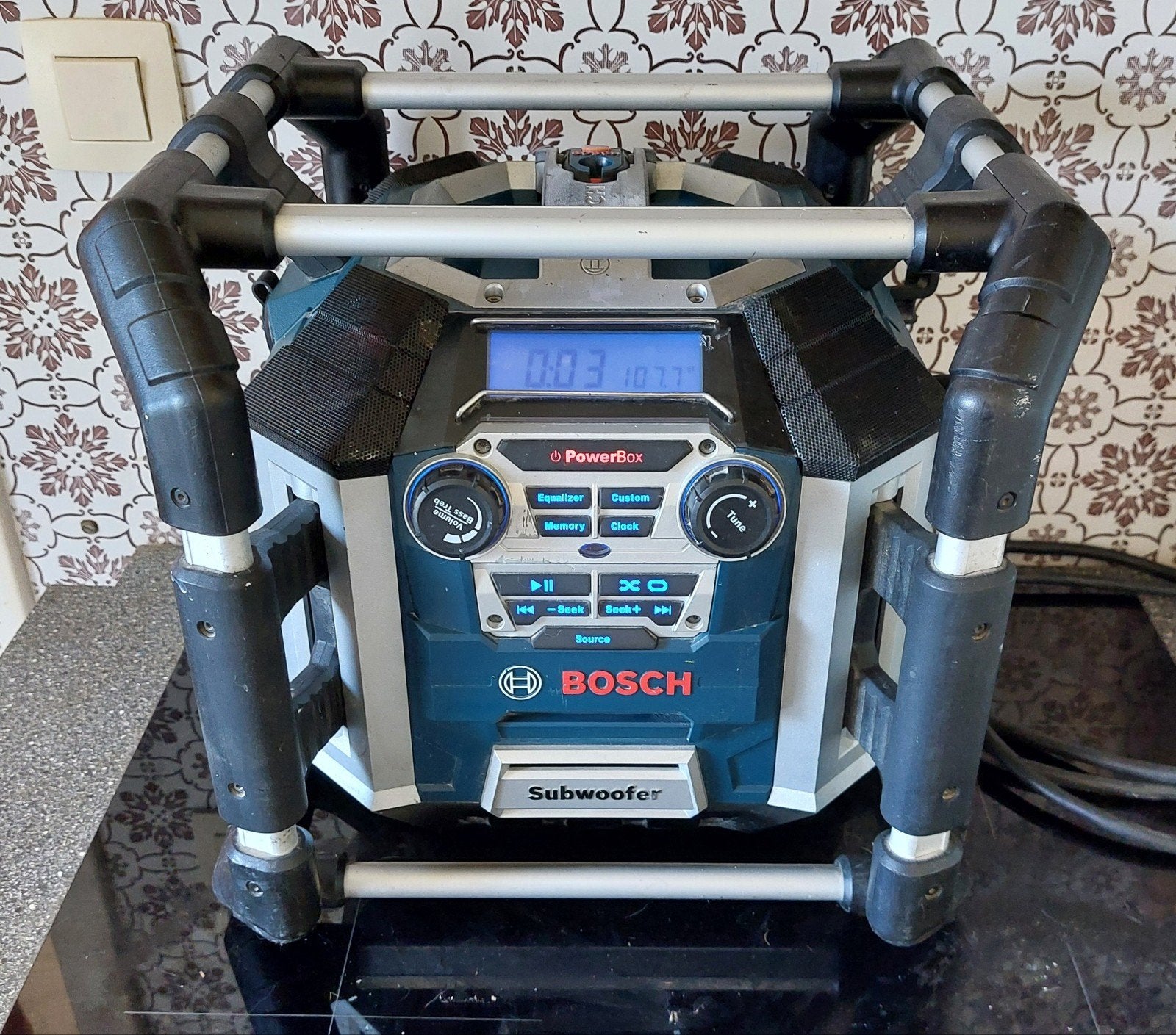 Radio de chantier Bosch professionnel, TV, Hi-fi & Vidéo, Enlèvement ou Envoi, Utilisé, Radio de chantier