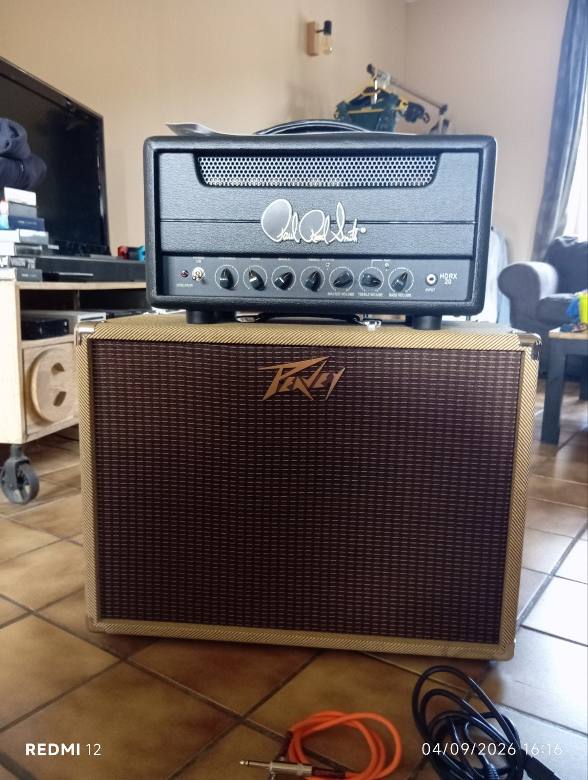 PRS Hdrx 20+ peavey 112, Muziek en Instrumenten, Ophalen, Zo goed als nieuw, Gitaar, Minder dan 50 watt