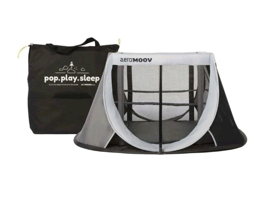 Aeromoov reisbed grey rock in perfecte staat, Kinderen en Baby's, Ophalen