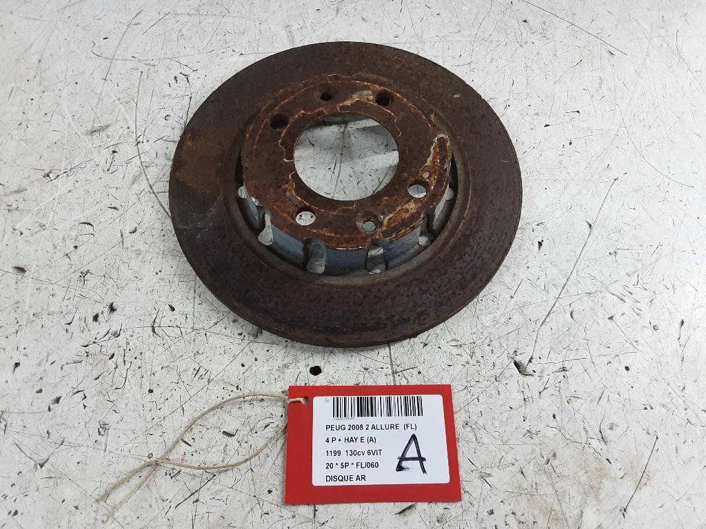 REMSCHIJF ACHTER Peugeot 2008 (UD / UK / UR / US / UX), Gebruikt, Mevr. I. Hauben, Rue de l'Espoir 34 34
4030  GRIVEGNÉE, BE, Info@Collignon.be