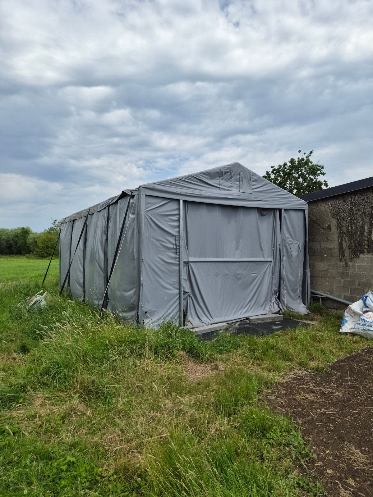 Opslagtent/tent 5mx8m Profitent, Ophalen