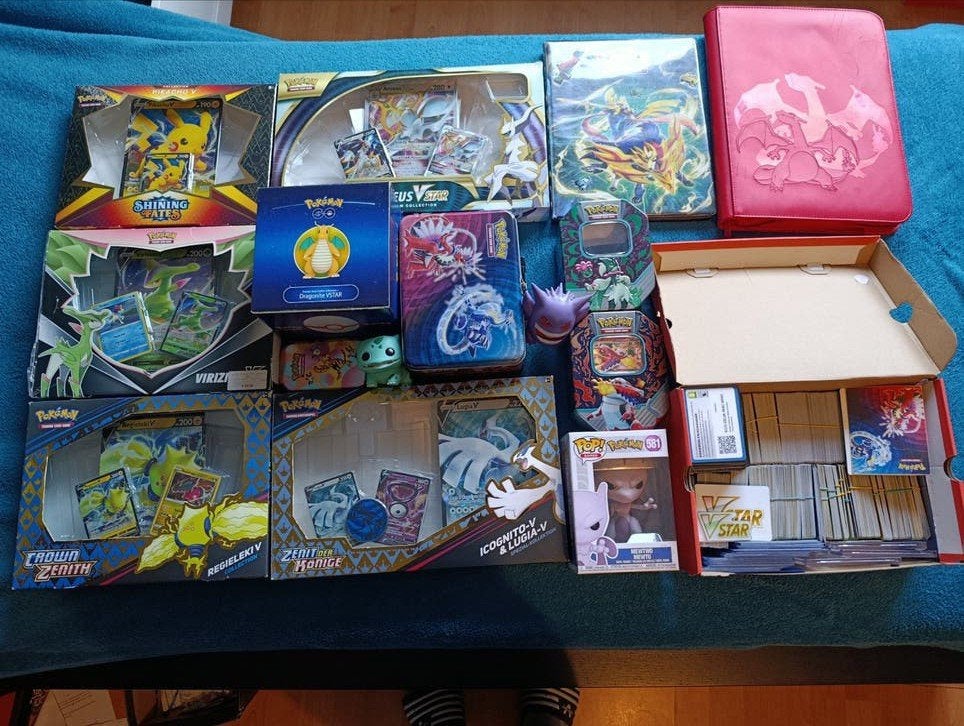 Cartes Pokémon - grande collection, Enlèvement