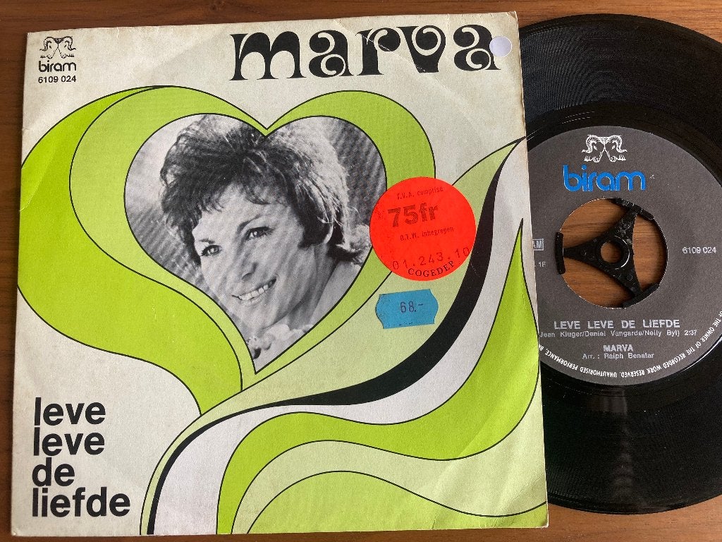 Marva – Leve Leve De Liefde, Enlèvement ou Envoi, 7 inch, En néerlandais