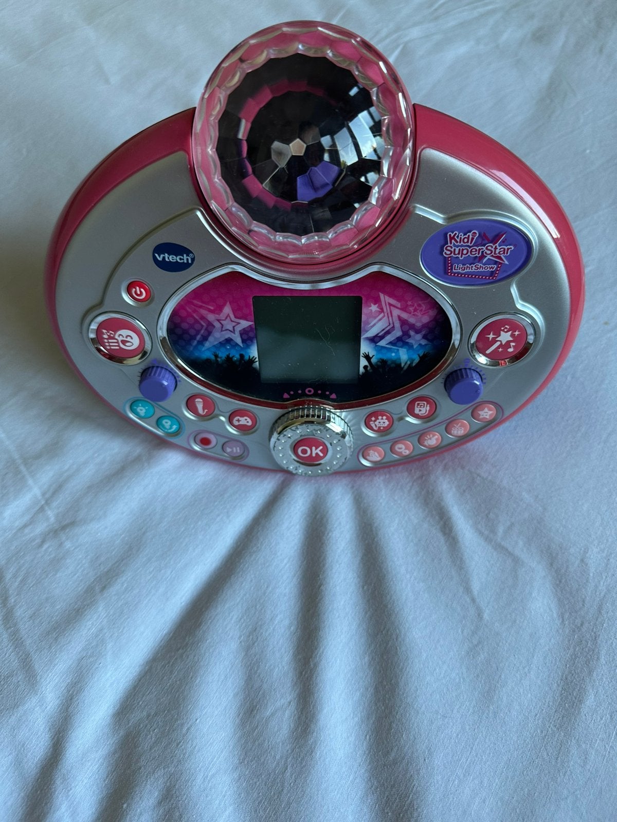 Vtech Kidi superstar., Enlèvement, Comme neuf