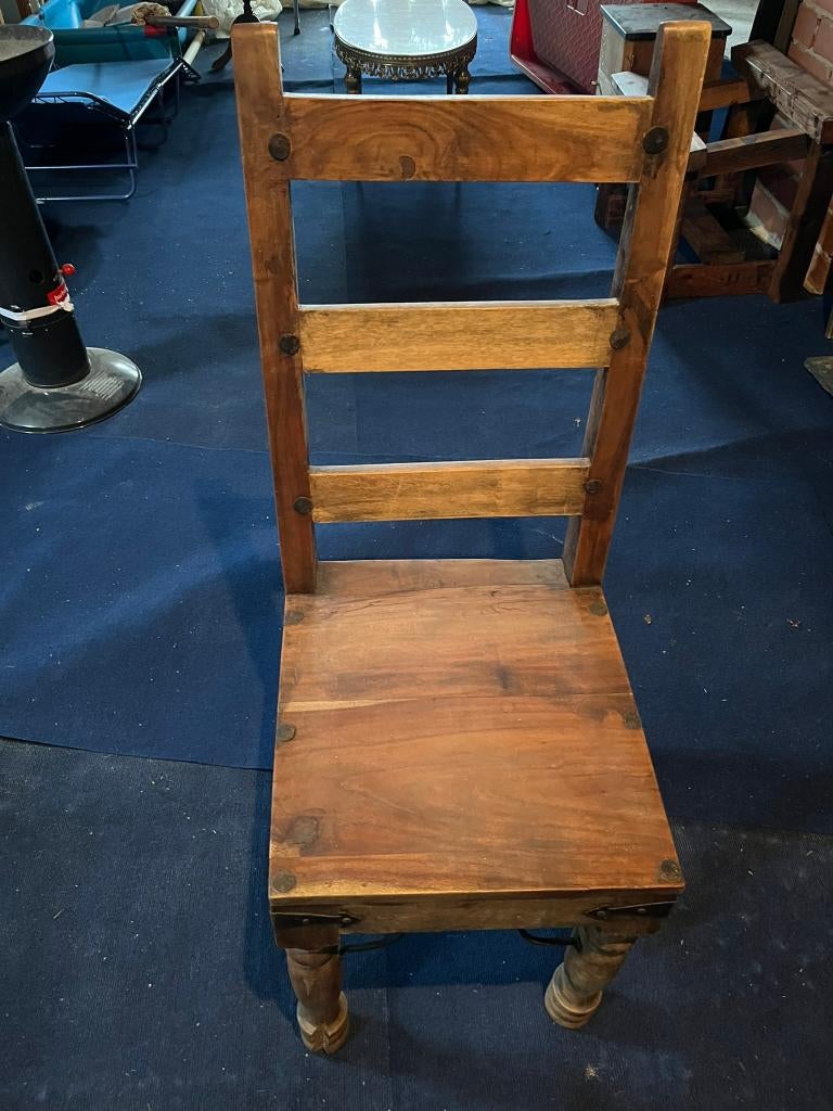 houten stoelen (colloniaal), Ophalen, Gebruikt, Bruin, Hout