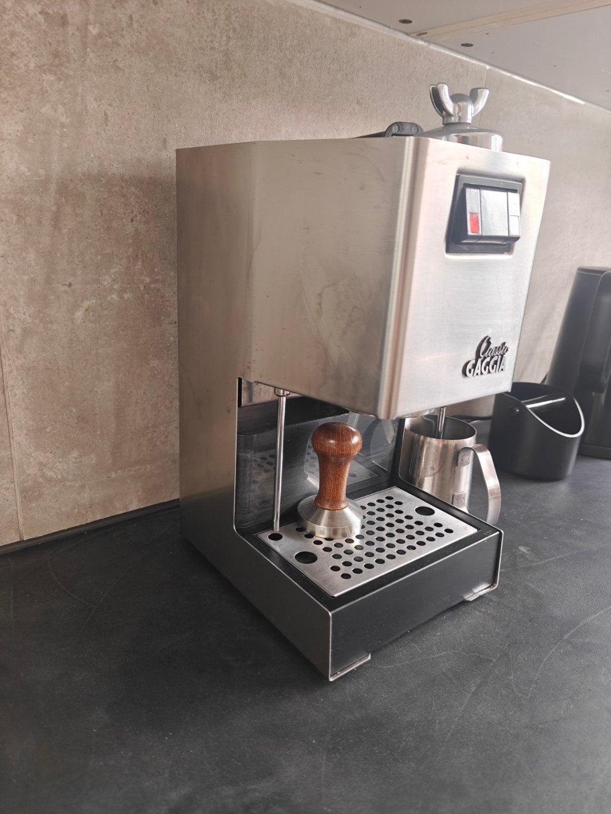 Gaggia classic 2014, Elektronische apparatuur, Ophalen