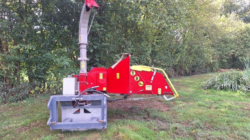 Hydraulische takversnipperaar voor schaffer of tractor, Ophalen, Gebruikt