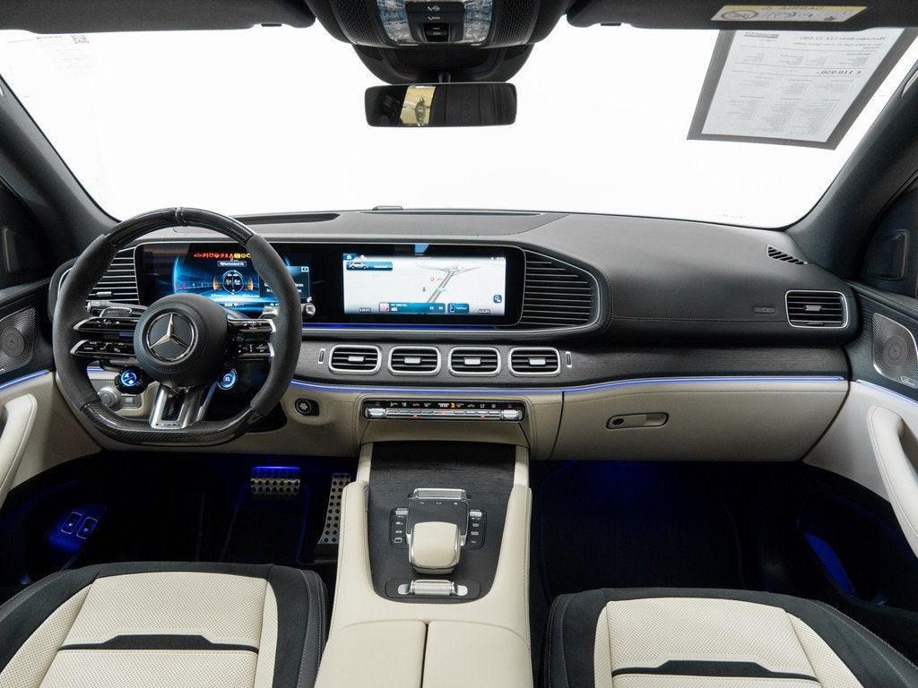 Mercedes-Benz GLE 53 AMG 4M+ HYBRID Night 22" PANO *BEIGE LE, Auto's, Mercedes-Benz, Automaat, Adaptive Cruise Control, Gebruikt