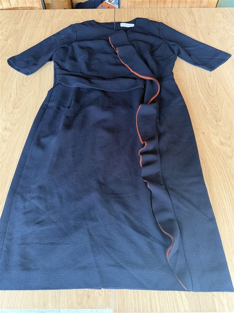 The Fold Dames Blauwe Lange Maxi Jurk - UK 16, Enlèvement ou Envoi, Comme neuf