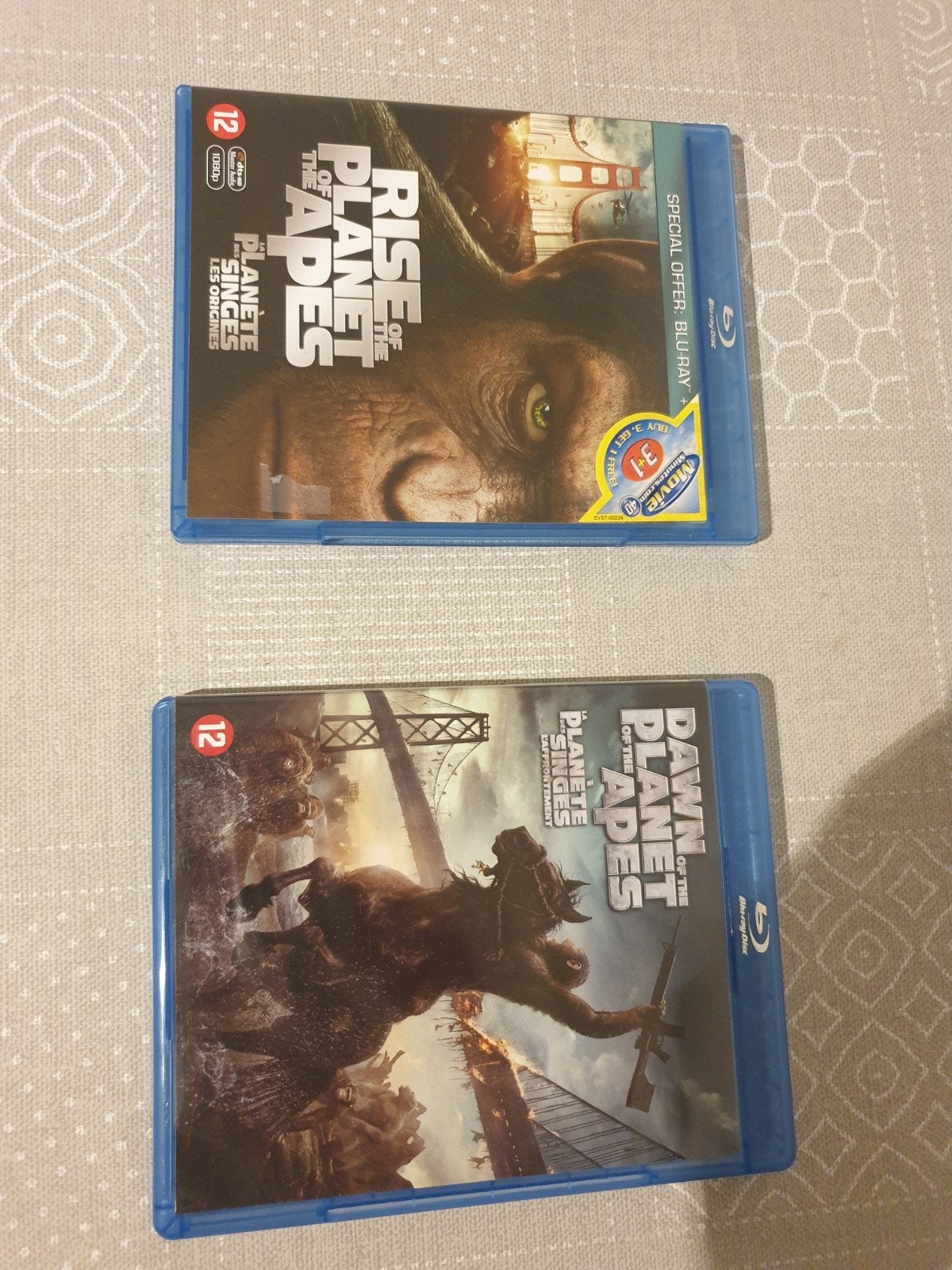 Blurays planets of the apes, Cd's en Dvd's, Blu-ray, Ophalen of Verzenden