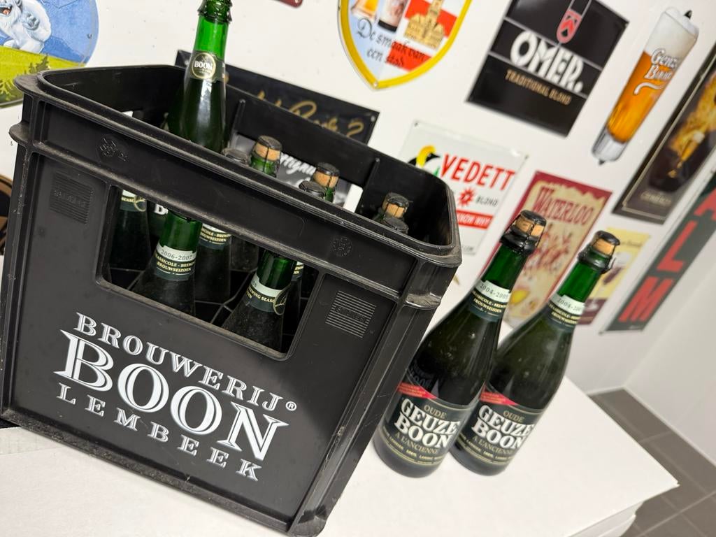 Oude Gueuze Boon Lembeek 2004, Verzamelen, Ophalen, Zo goed als nieuw, Flesje(s)