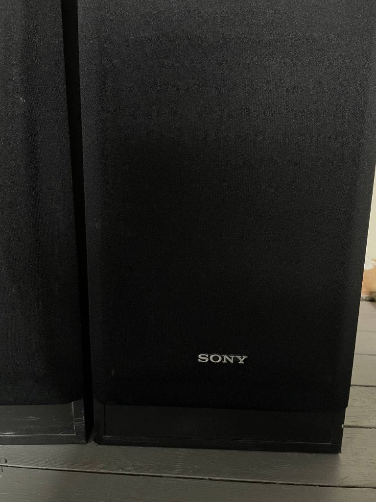 Amplificateur + enceintes, TV, Hi-fi & Vidéo, Amplificateurs & Ampli-syntoniseurs, Enlèvement, Sony, 120 watts ou plus, Stéréo