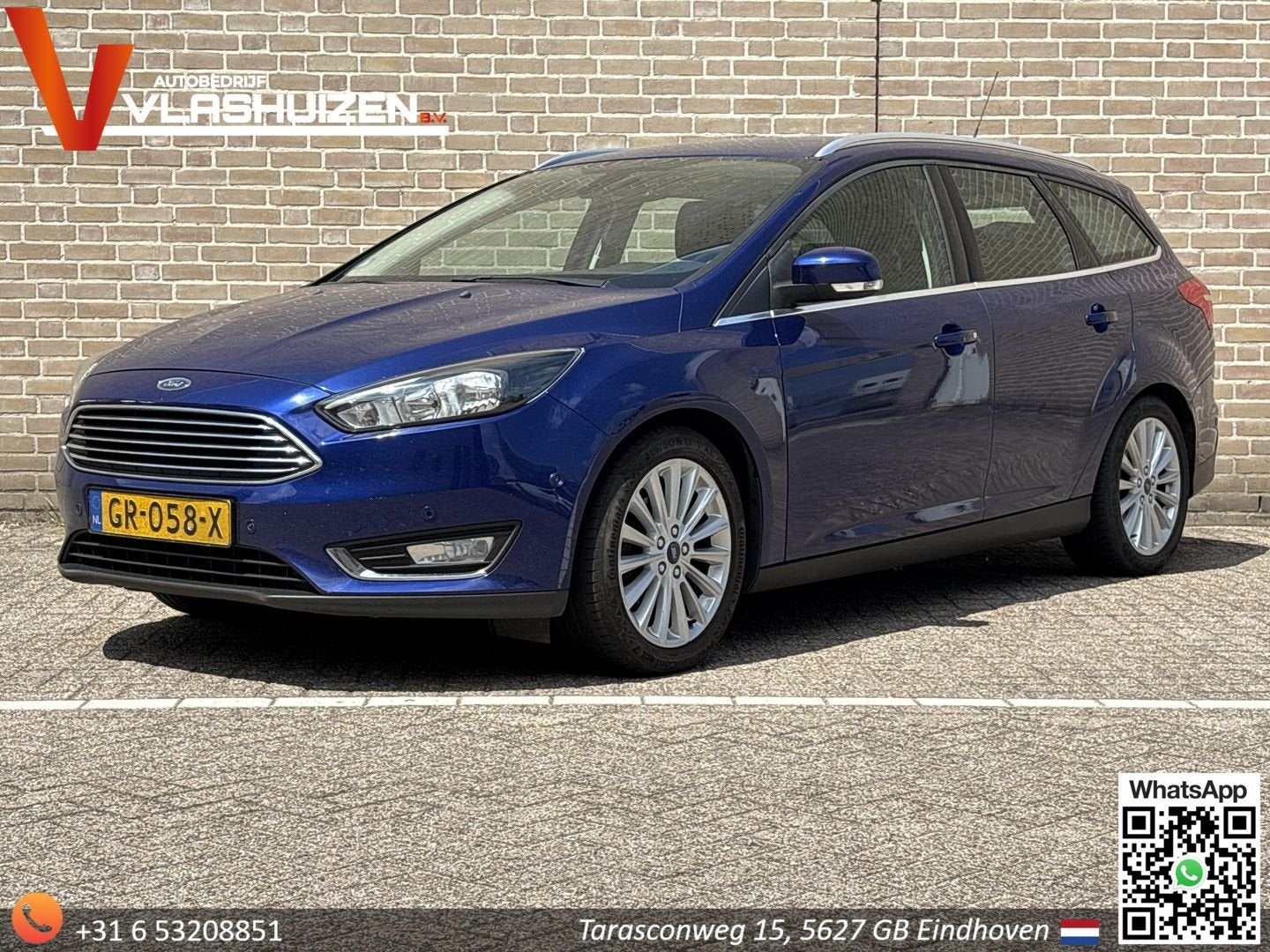 Ford Focus Wagon 1.0 First Edition | Navi | Climate | Cruise, Focus, 110 g/km, Blauw, Bedrijf