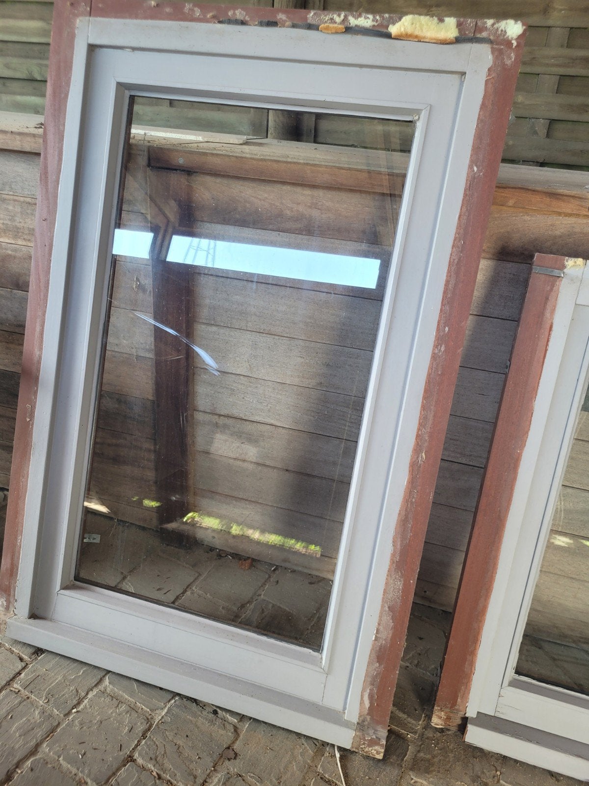 Ramen meranti - dubbele beglazing, Doe-het-zelf en Bouw, Ophalen