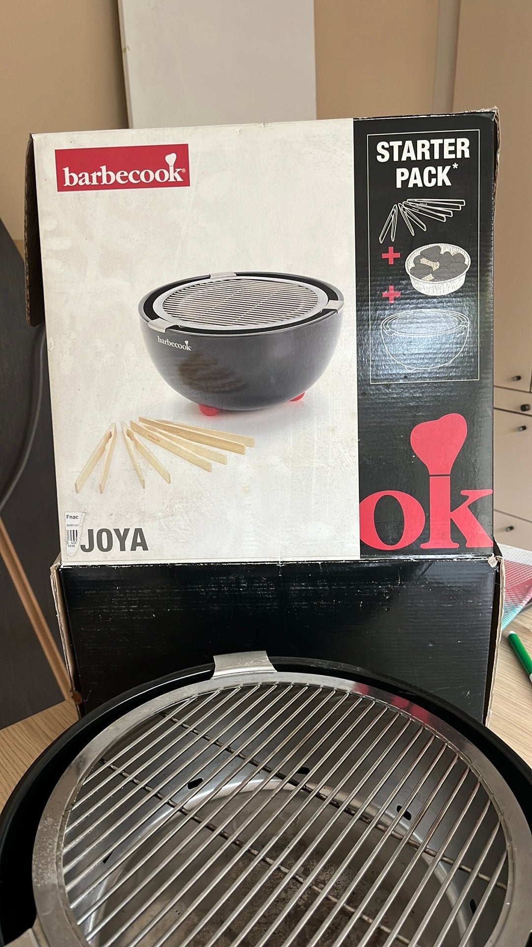 Barbecook joya tafelbarbecue, Jardin & Terrasse, Enlèvement, Utilisé