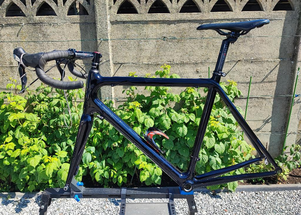 CARBON FIETS KADER MOOZES 56, Fietsen en Brommers, 53 tot 57 cm, Ophalen, Gebruikt, 28 inch