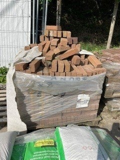 Oranje Wienerberger keramische wasserstrich kleiklinkers, Ophalen, Overige materialen, Overige typen, Nieuw