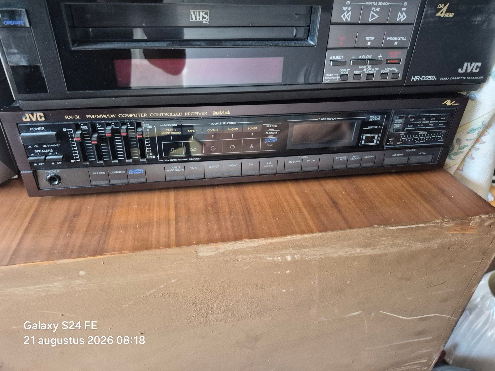 jvc vintage, Audio, Tv en Foto, Ophalen of Verzenden, JVC