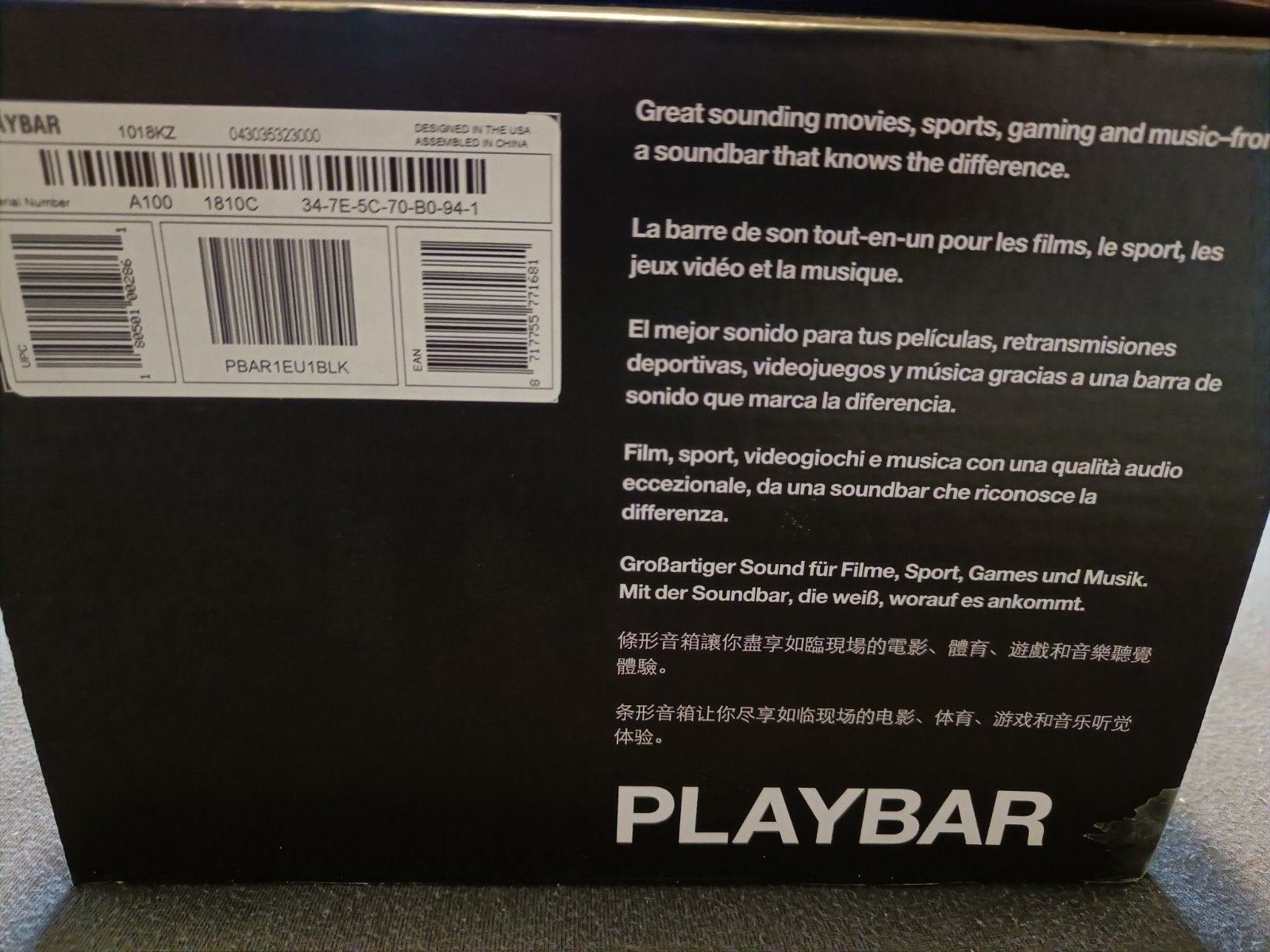 sonos playbar, Audio, Tv en Foto, Professionele apparaten, Ophalen