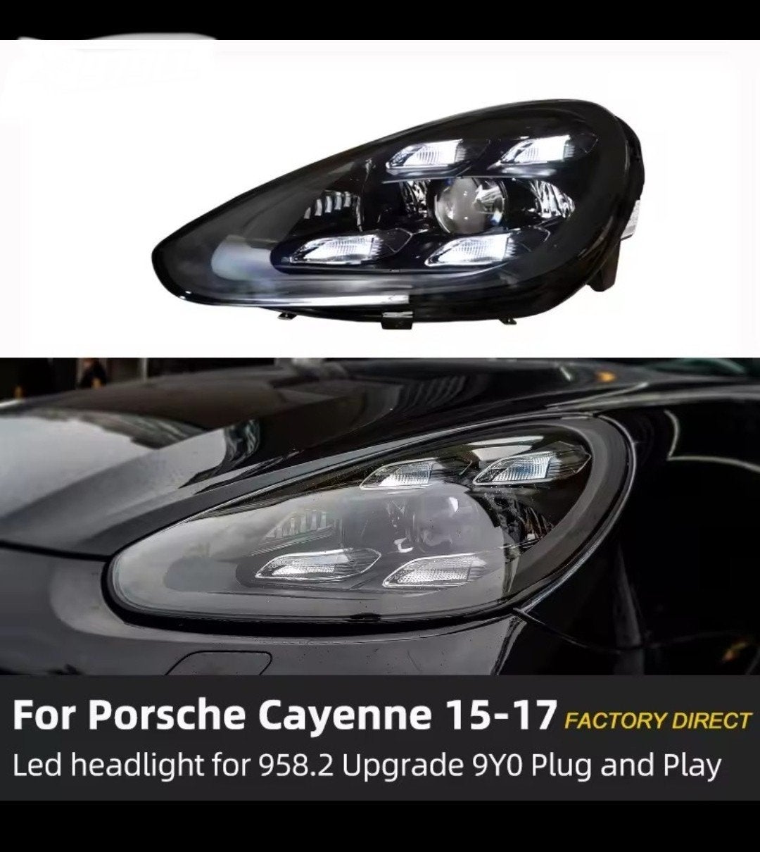 Porsche Cayenne 958 - 2015-2017 koplampen - met de AFS, Enlèvement ou Envoi, Neuf, Porsche