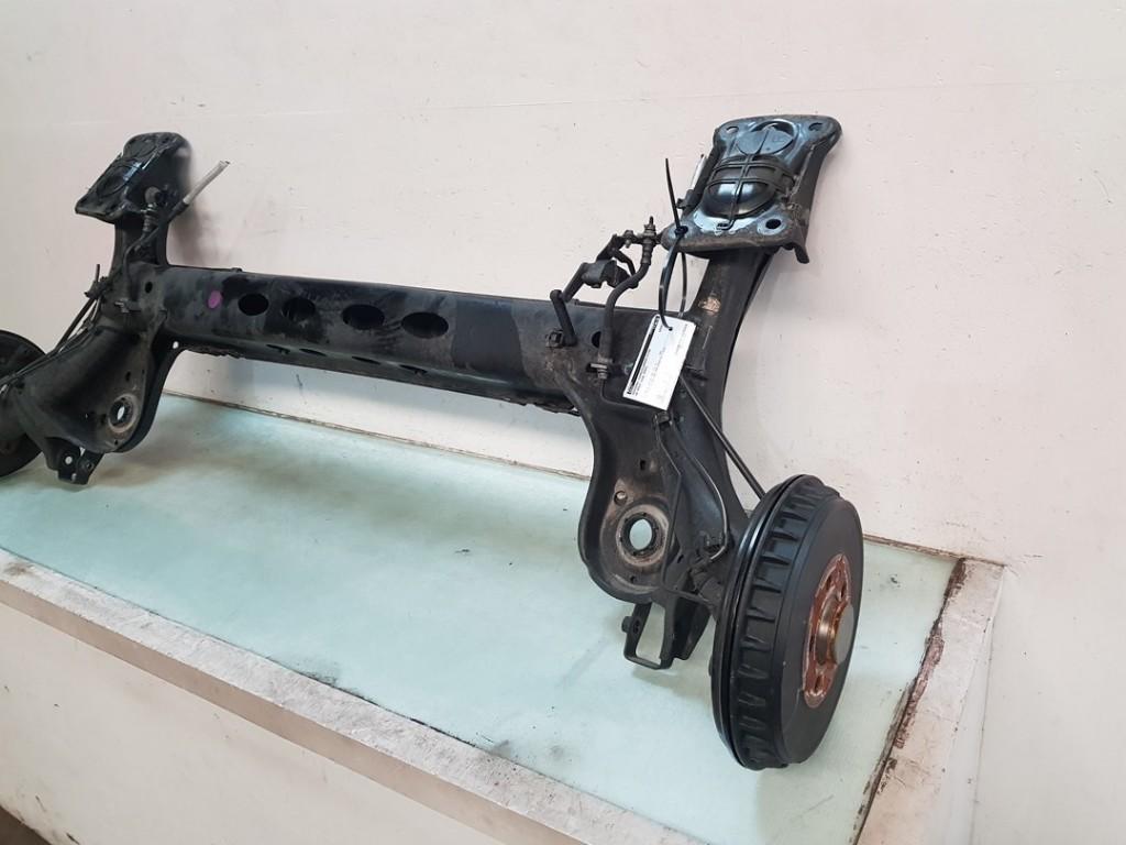 ACHTERAS VWA ABS Polo VI (AW1) (|2Q0501053BR|2Q0501053CJ|), Auto-onderdelen, Gebruikt, Volkswagen