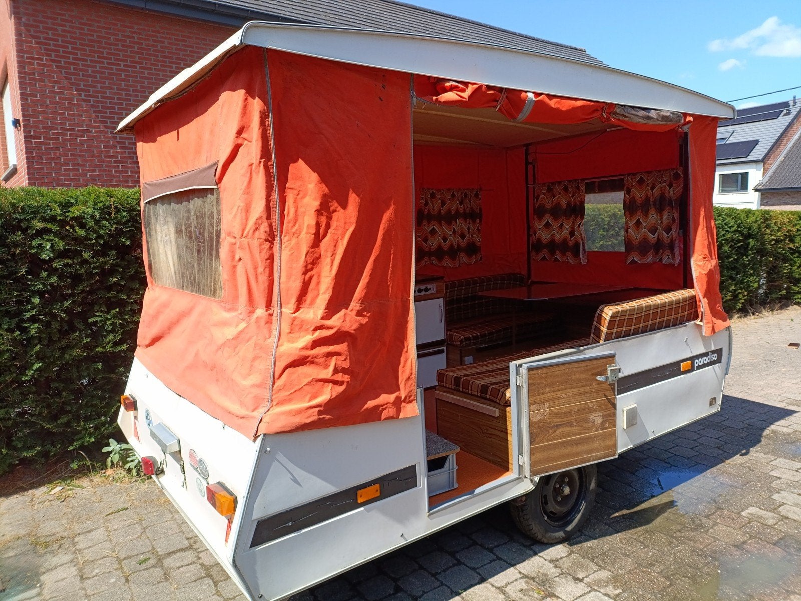 paradiso vouwcaravan 1981 type 6 (325), Meerkleurig, Tot en met 3, Aanwezig, Ophalen