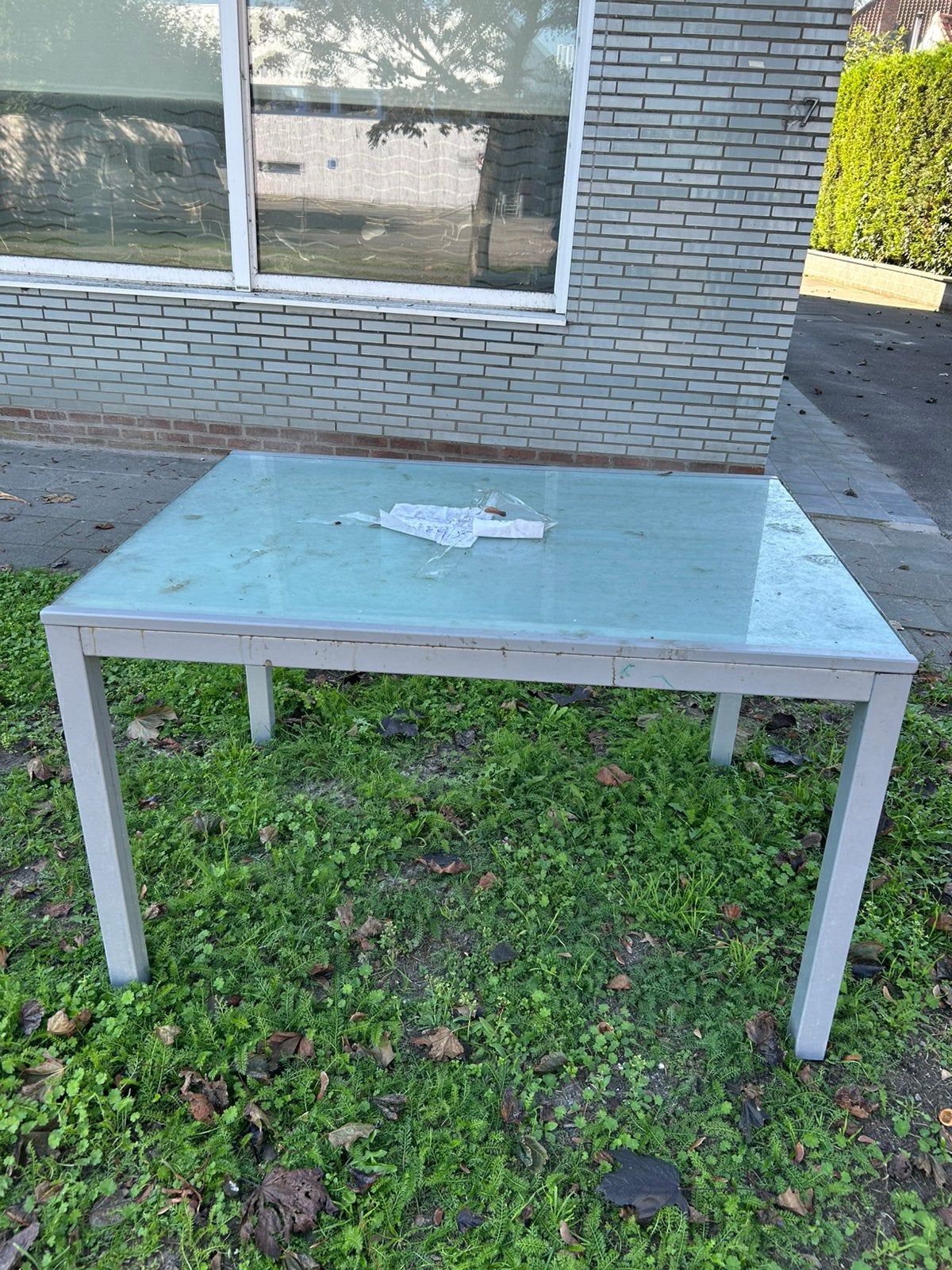 Tafel, Tuin en Terras, Ophalen, Gebruikt