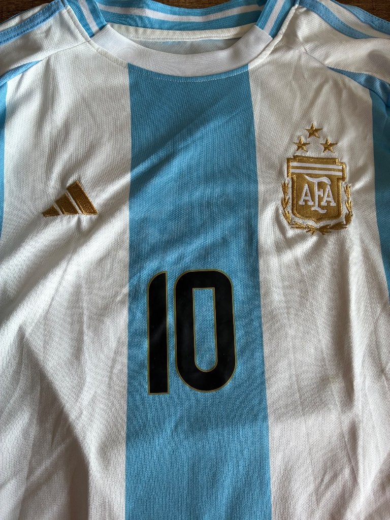 Maillot Argentine Messi, Sports & Fitness, Taille L, Enlèvement, Utilisé, Maillot