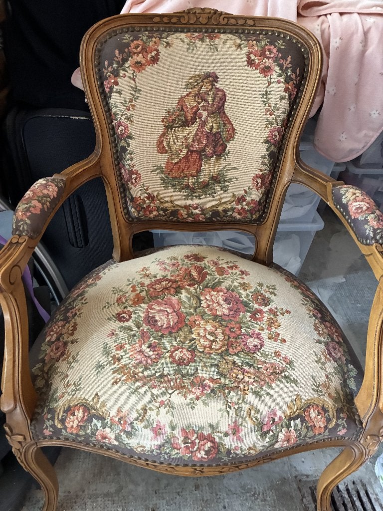 Fauteuil Louis XV, Antiek en Kunst, Ophalen of Verzenden