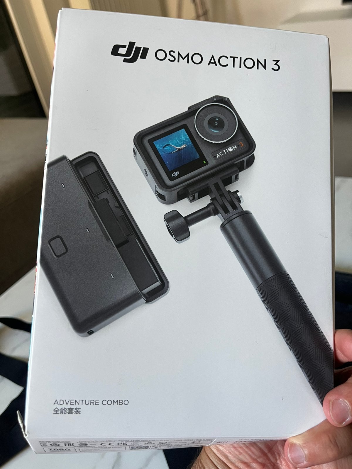 DJI OSMO ACTION 3 Combo-avontuur, Audio, Tv en Foto, Actiecamera's, Ophalen of Verzenden, Zo goed als nieuw
