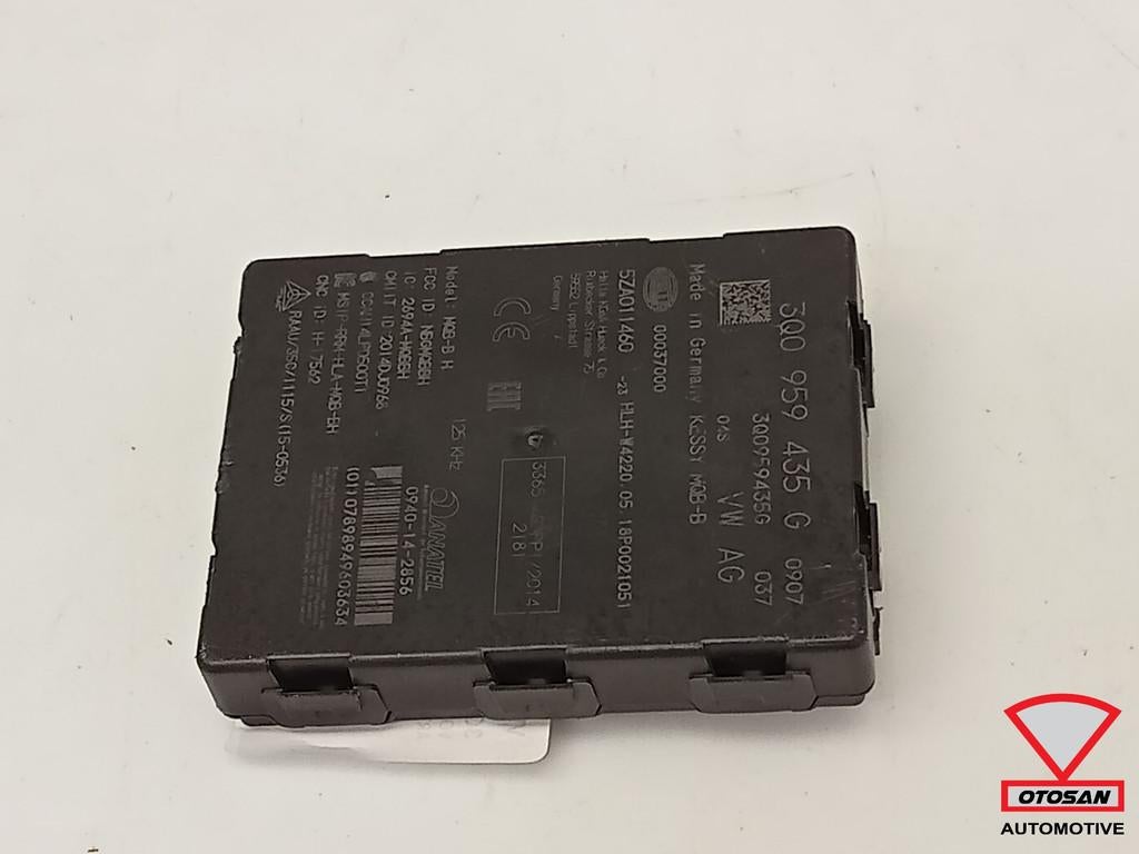 Module d'entr e sans cl VW Arteon Golf VAG 3Q0959435G, Volkswagen, Volkswagen AG, Vw@volkswagen.de, Utilisé