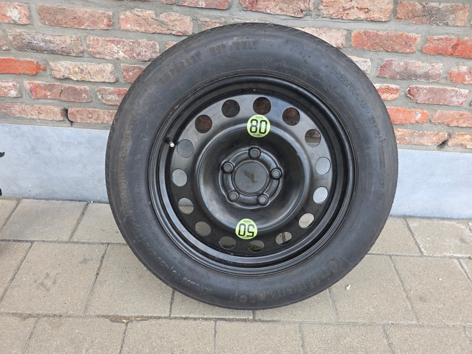 Reservewiel BMW X4, Ophalen, Gebruikt